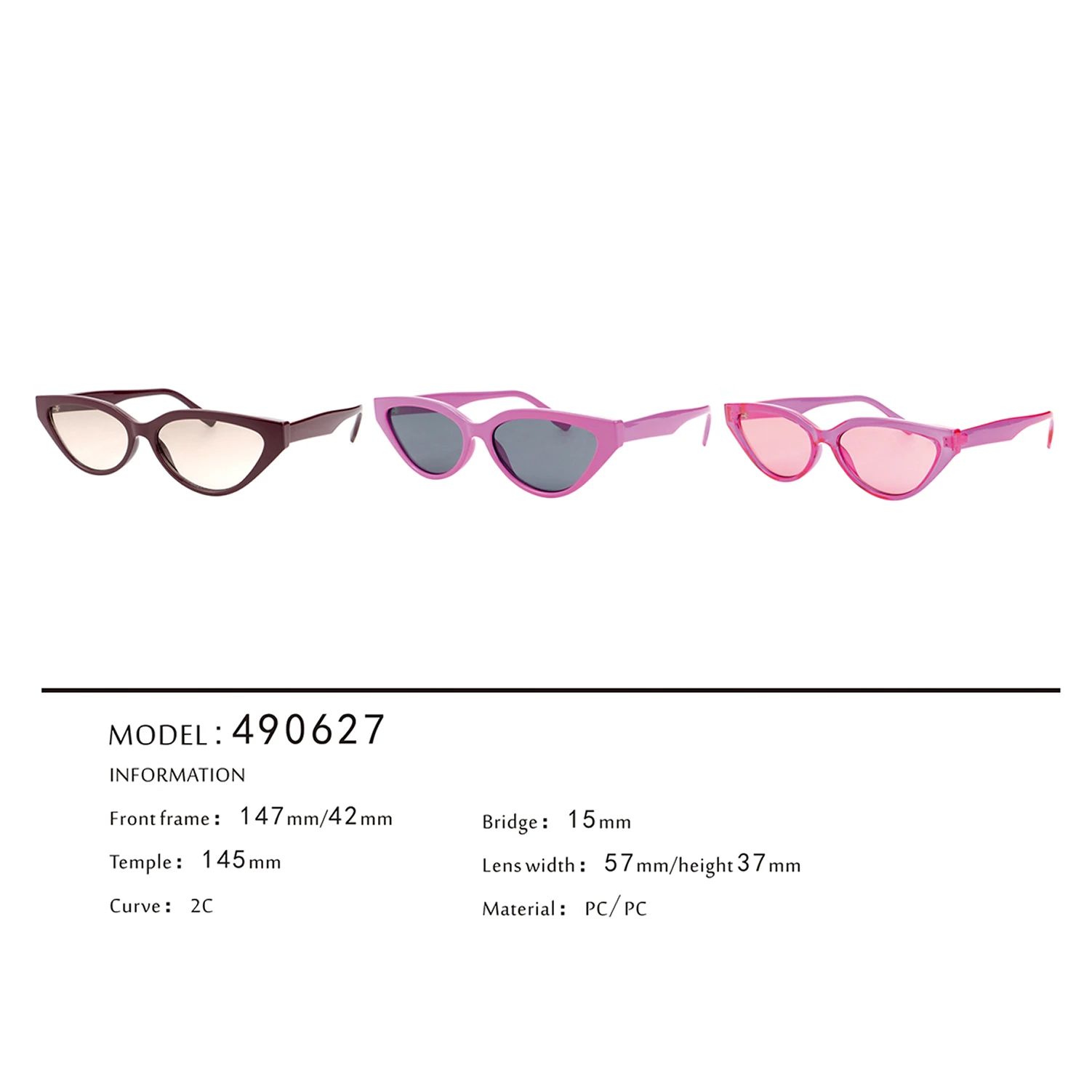Women Retro Cateye Vintage Fashion Sunglasses 490627 4